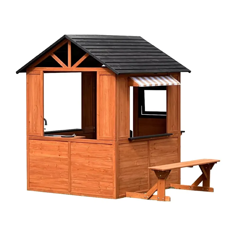 Wooden Dollhouse for Kids Four - Kids Outdoor Climbing Frame review and price