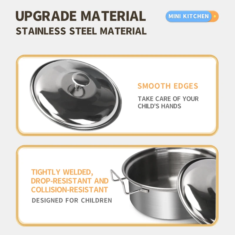 Stainless Steel Kids Kitchen T - Kids Outdoor Kitchen Accessories review and price