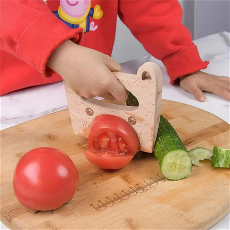 Wooden Kids Knife for Cooking  - Kids Outdoor Kitchen Accessories review and price