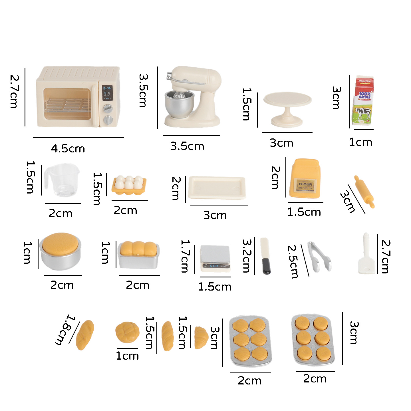 Mini Baking Time Pretend Play  - Kids Outdoor Kitchen Accessories review and price