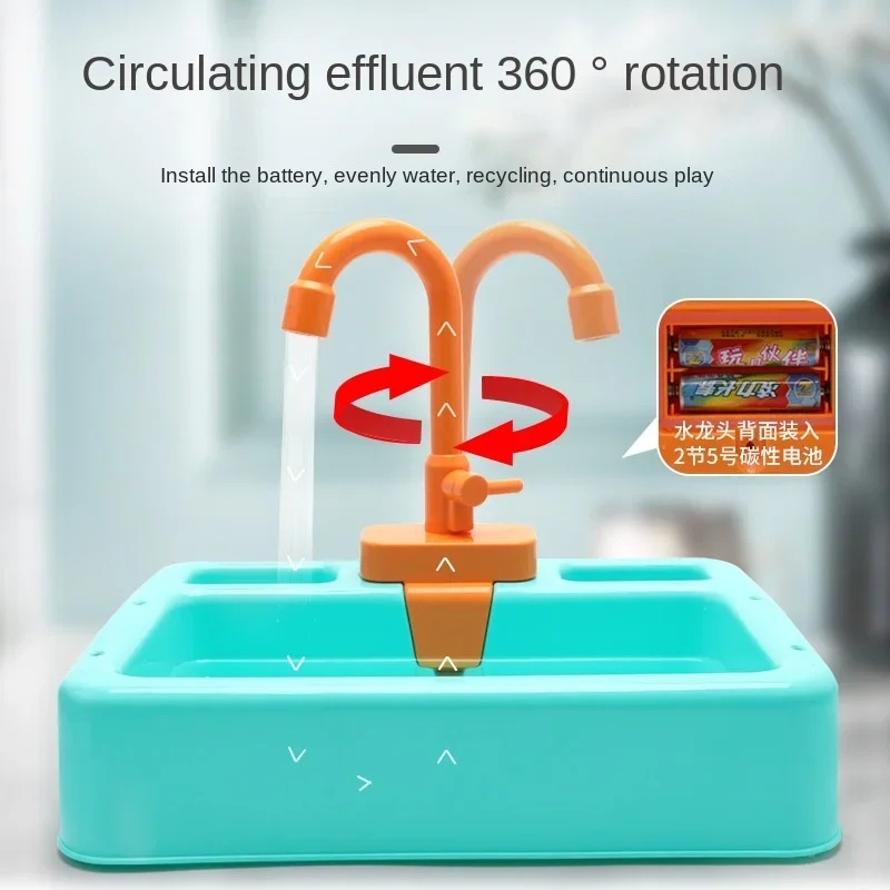 Kids Plastic Kitchen Sink Toy  - Kids Outdoor Kitchen Accessories review and price